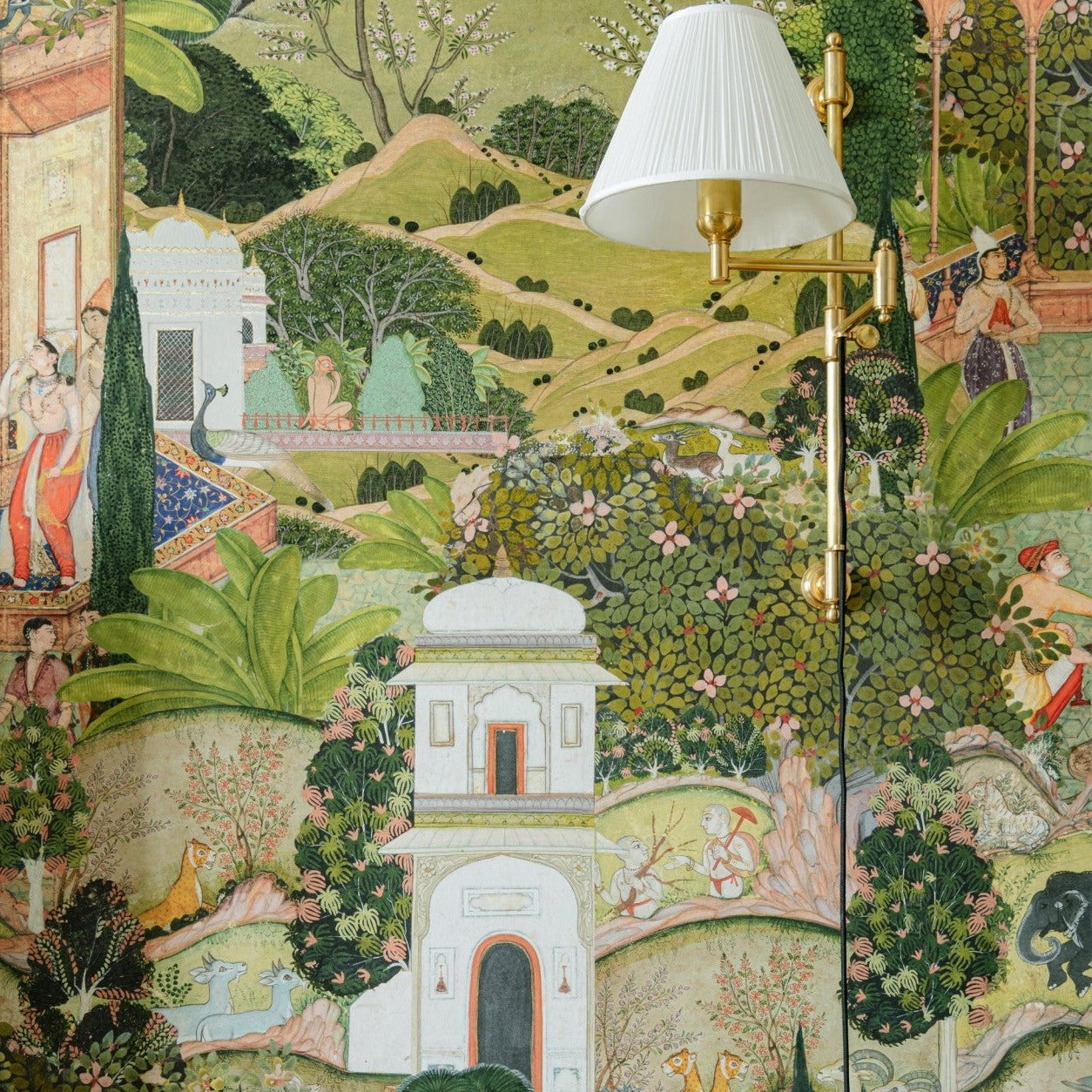 Gardens of Jaipur Wallpaper  The Design Yard