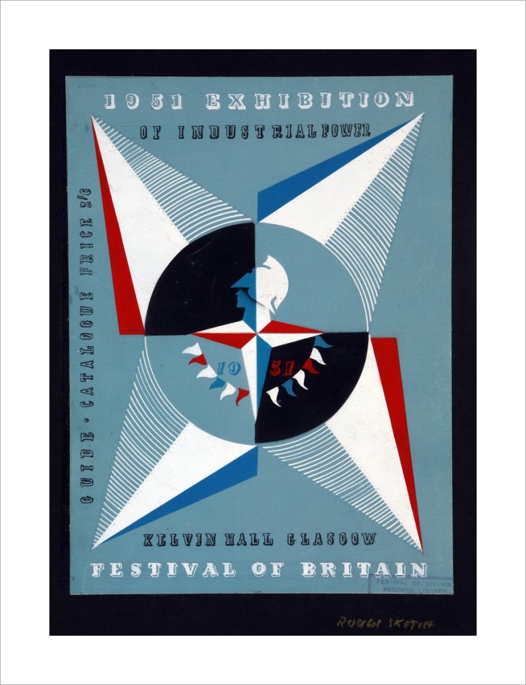 Festival of Britain 1951, Catalogue Cover Art for the Exhibition of In -  The National Archives Shop