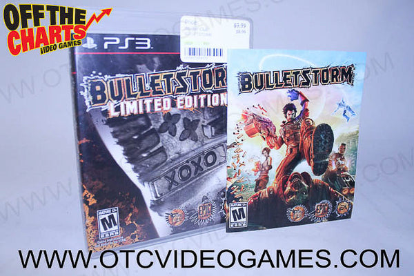 limited edition of bulletstorm pc included