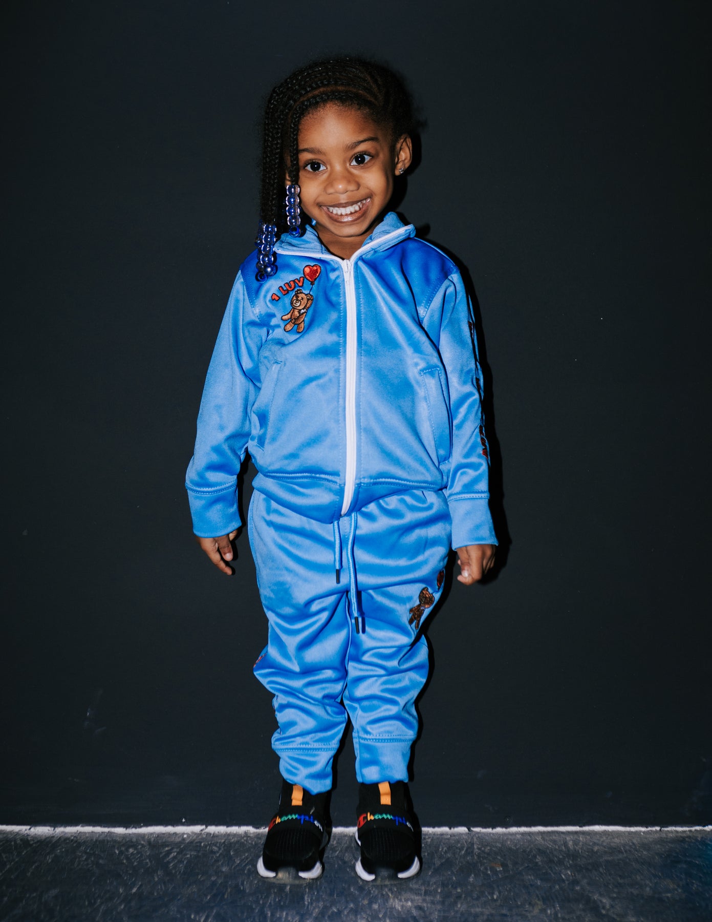 1Luv “Baby Blue” Track Suit (Kids) – 1luvclothing