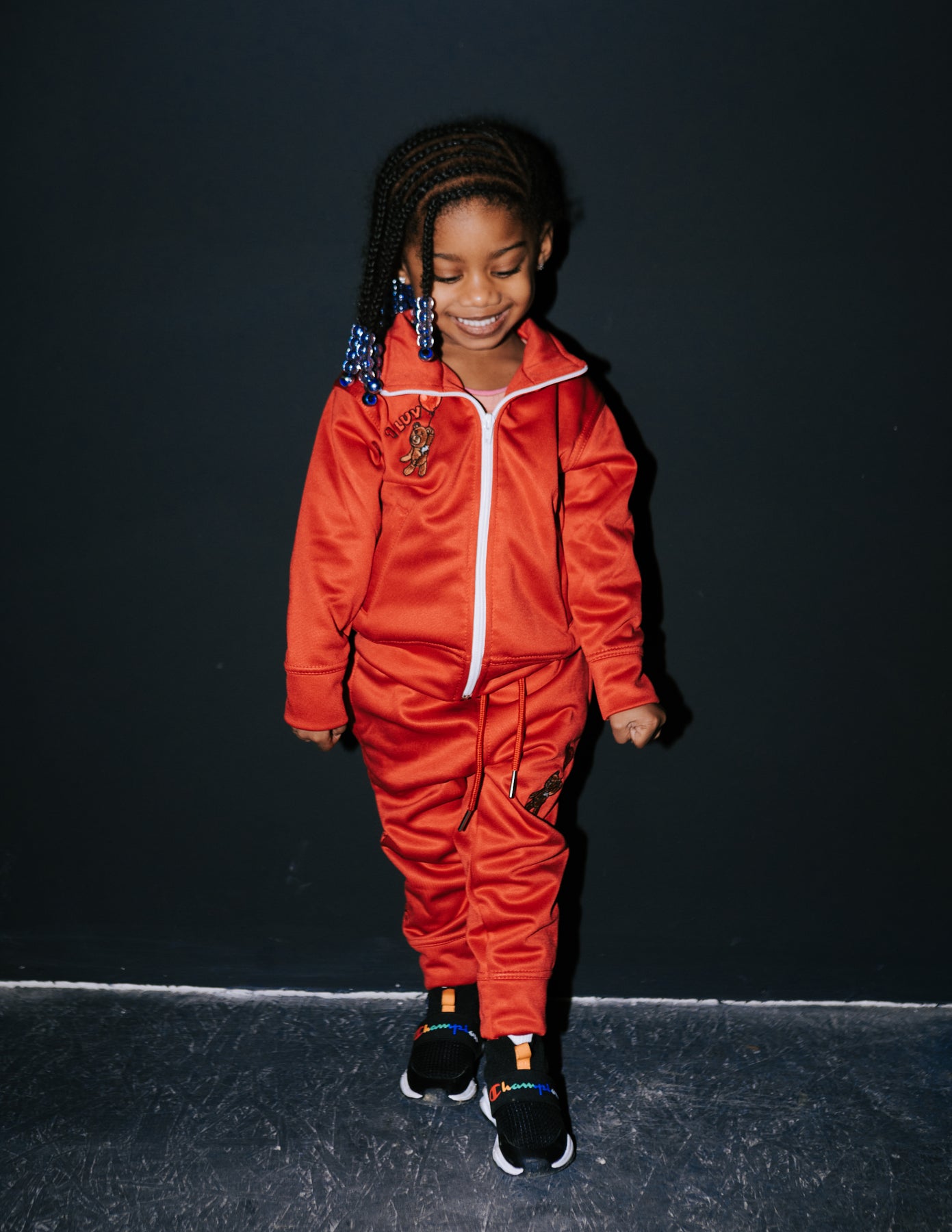 1Luv “Red” Track Suit (Kids) – 1luvclothing