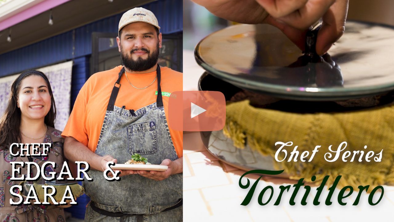 YouTube thumbnail for clay imports nixta chef series video