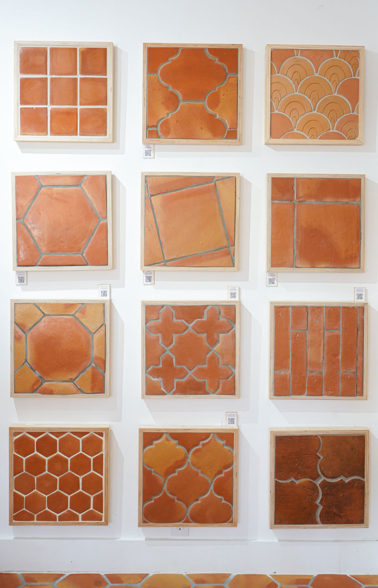 Shape and sized for Saltillo Terracota tiles by Clay Imports