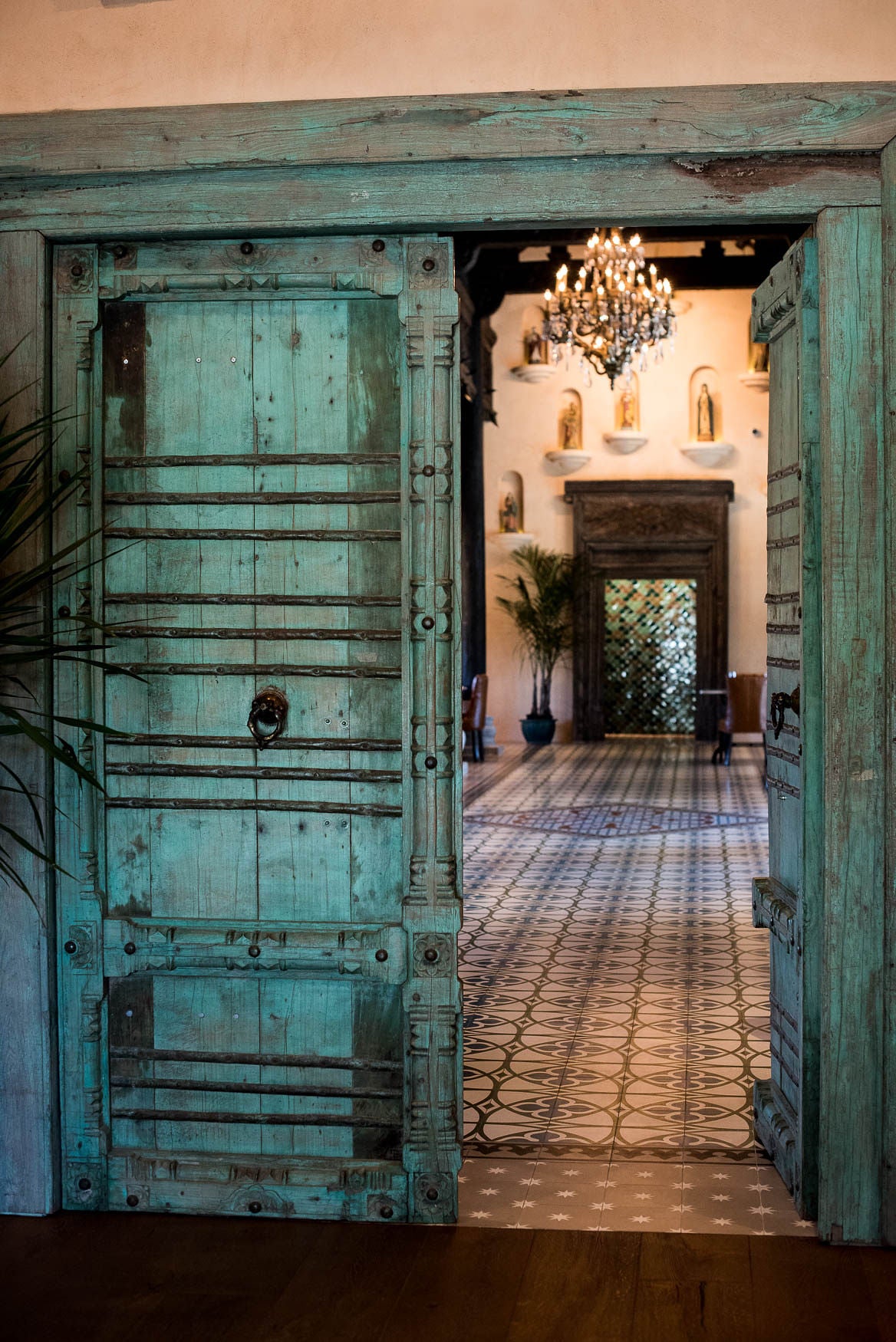 Restaurant hallway modern design 