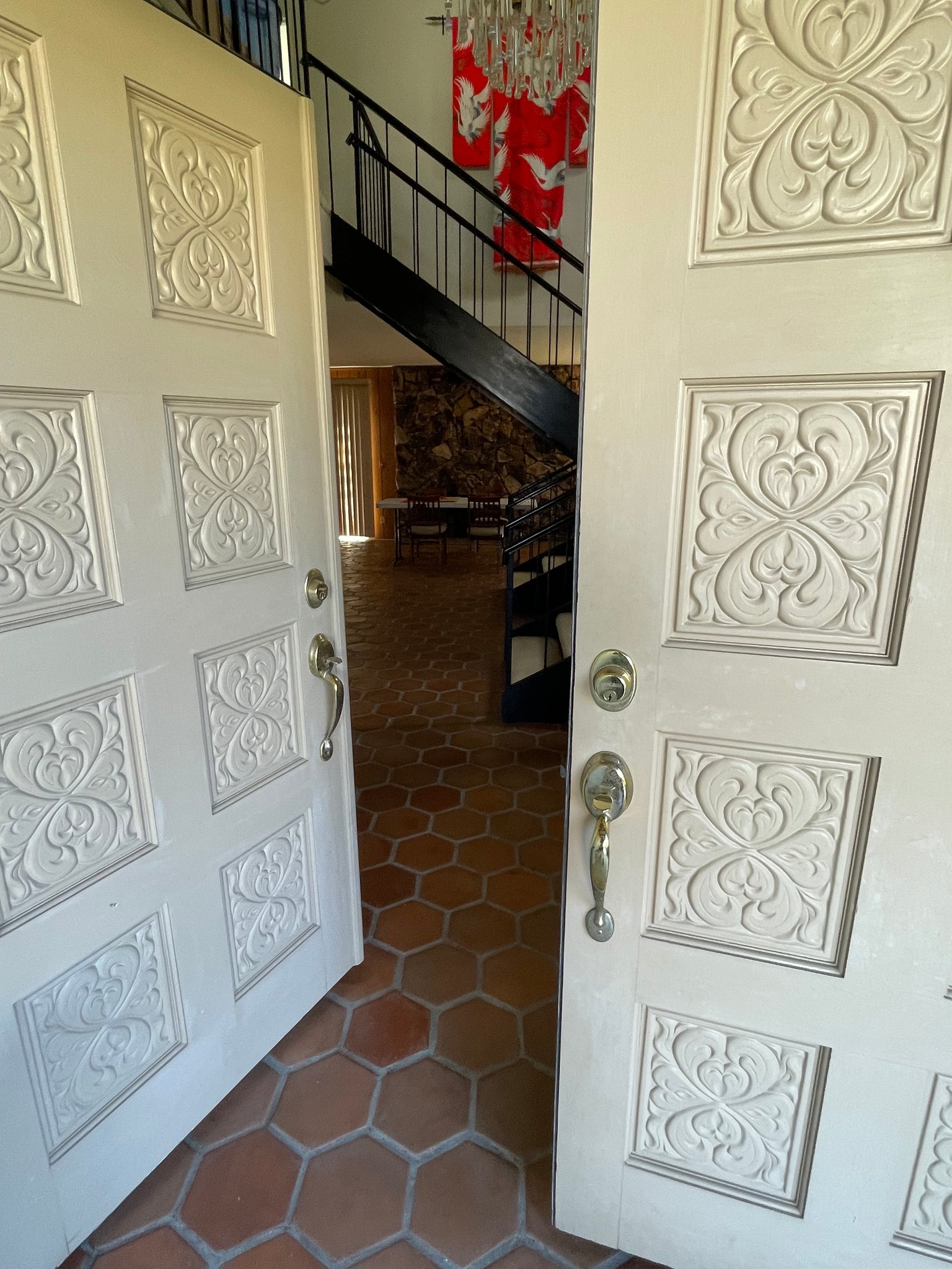 How to blend old saltillo tiles