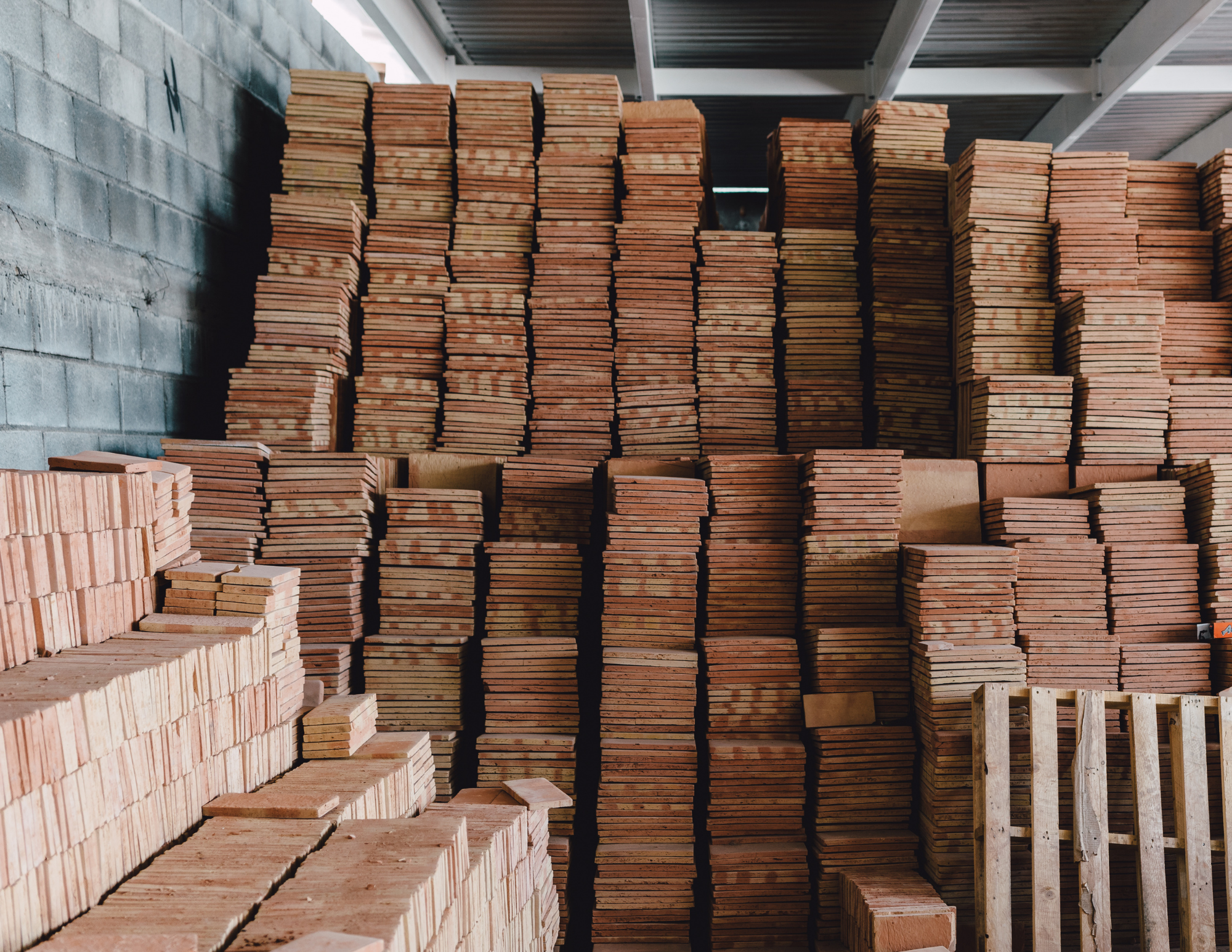 Terracotta tile factory