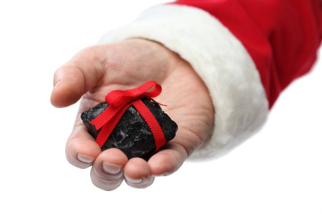 bag of coal for christmas meaning