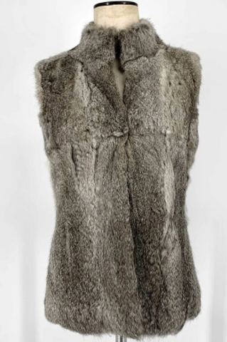 fur vest