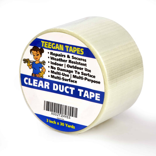 3M 1.88 In. x 20 Yds. Clear Repair Duct Tape (1 Roll) RT-CL60