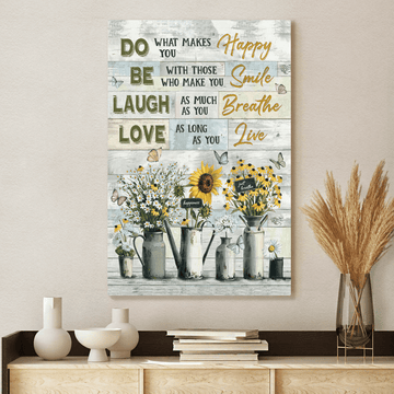 Everyday Is A New Beginning - Beautiful Personalized Sunflower And