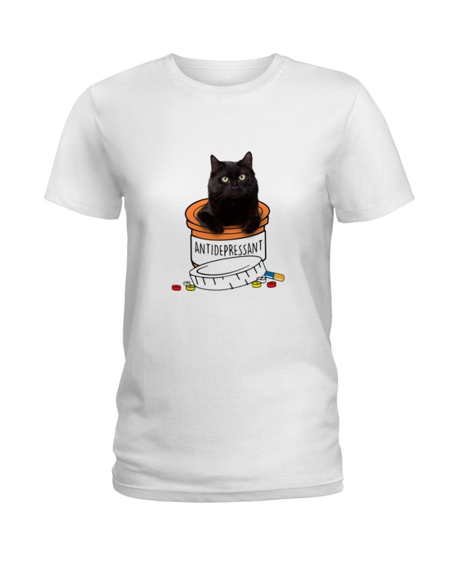 t shirt cat antidepressant