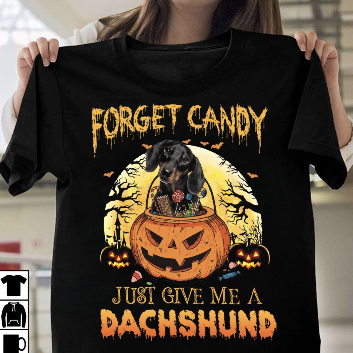 halloween dachshund shirt