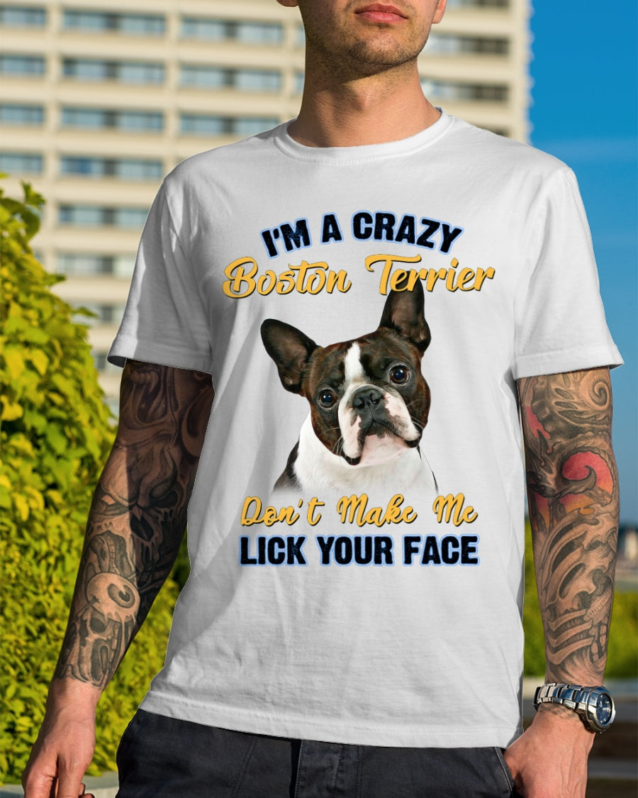 why does my boston terrier lick me so much