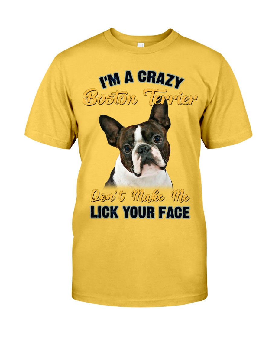 why does my boston terrier lick me so much