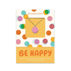 BE HAPPY - GOOD DAY NECKLACE - Main Street Chic Boutique