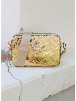 OAKLEY CROSSBODY - GOLD FLECK - Main Street Chic Boutique