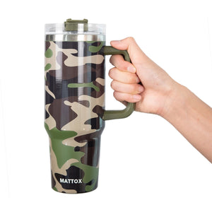 CAMO PRINT TUMBLER - Main Street Chic Boutique