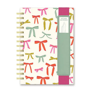 PUT A BOW ON IT NOTEBOOK WITH POCKET - Main Street Chic Boutique