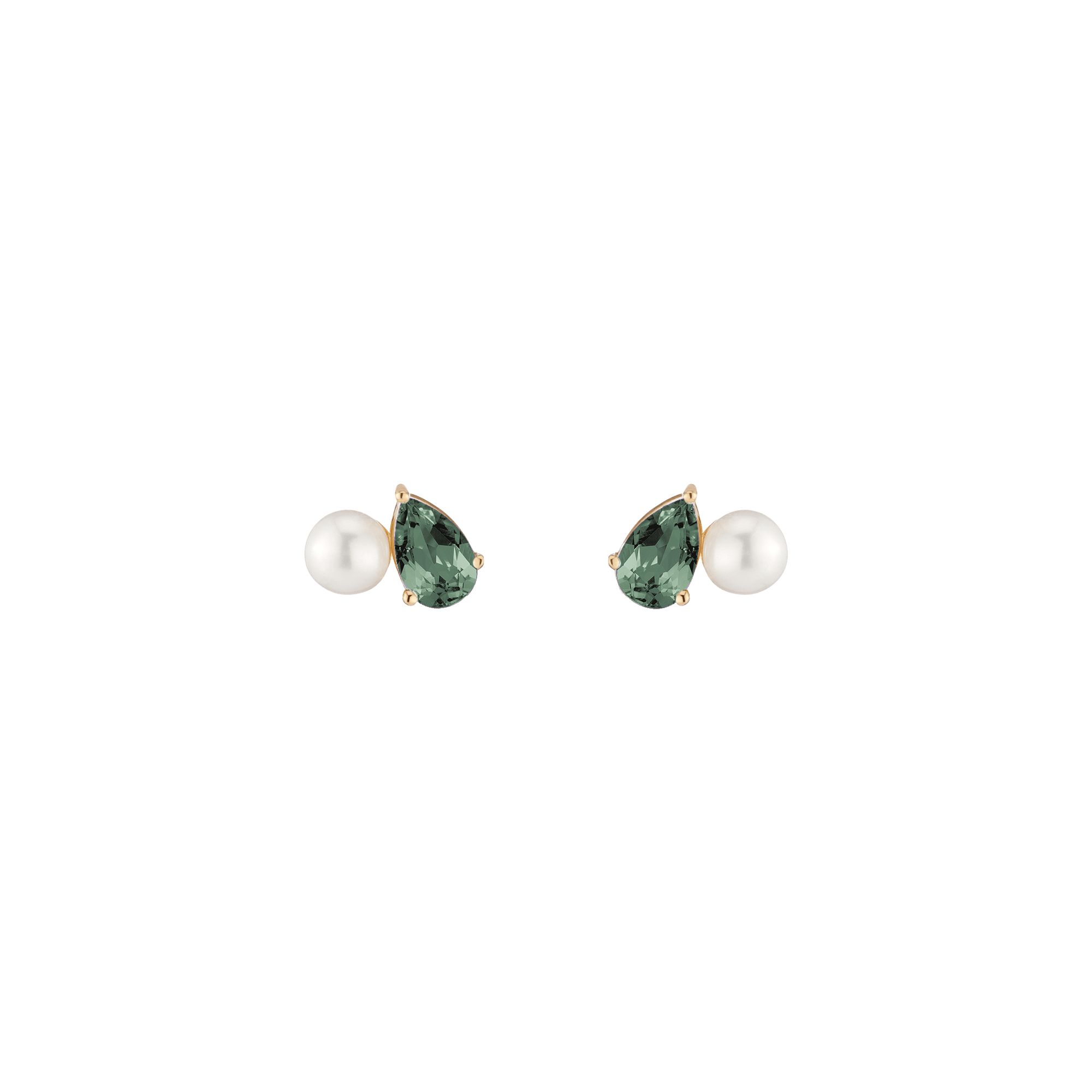 Shop Aurate New York Pearl Toi Et Moi Earrings In White