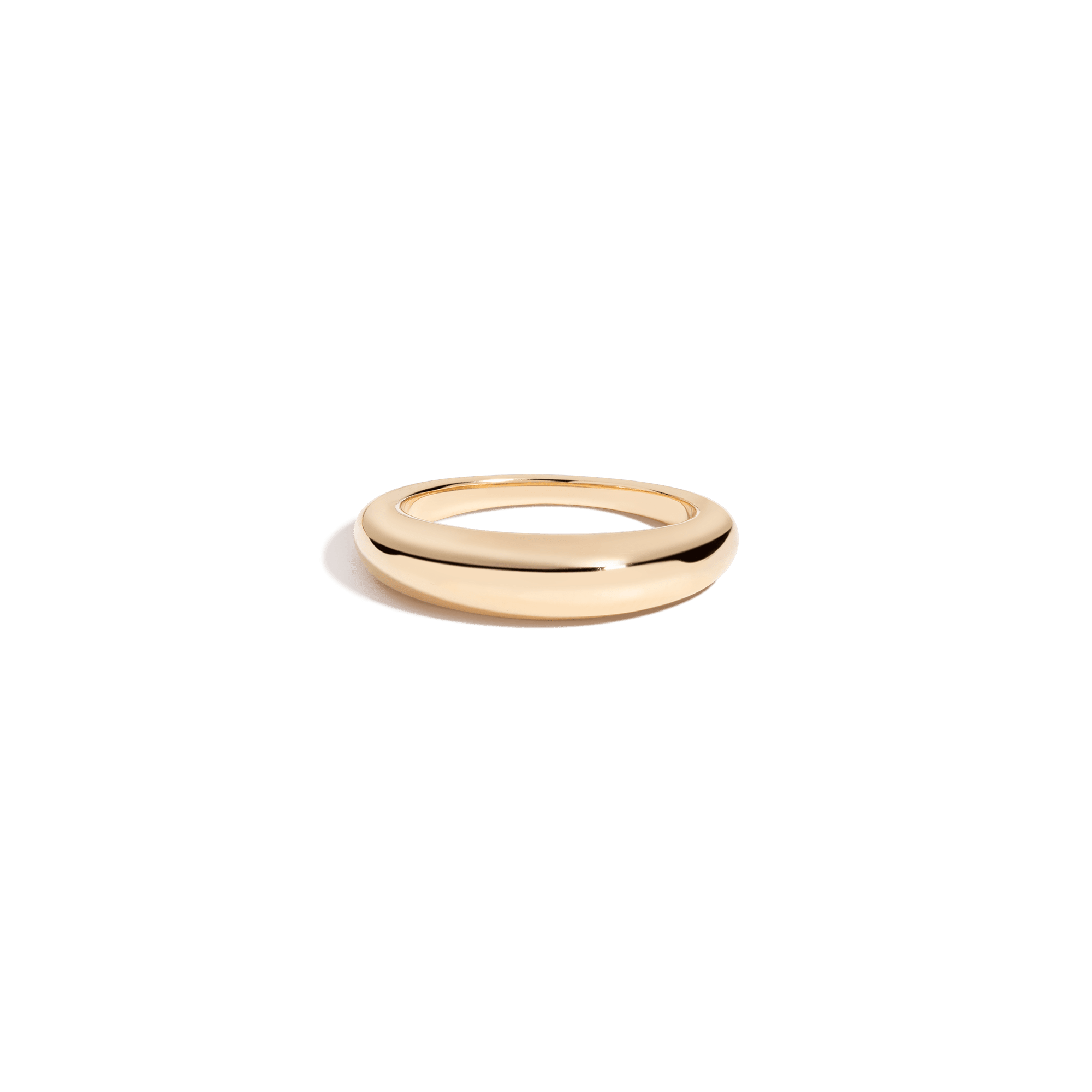 Aurate New York Dome Ring In Gold