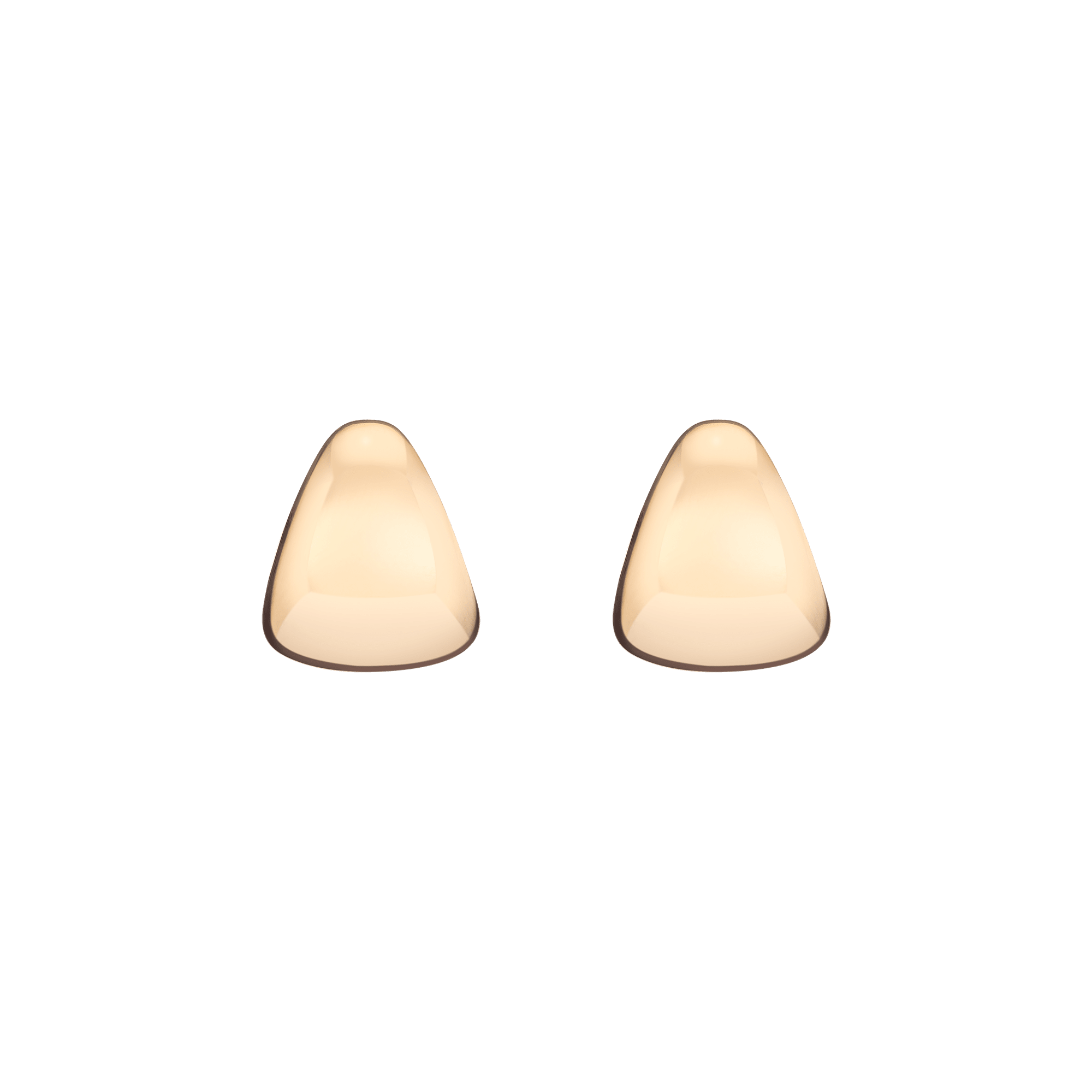 Shop Aurate New York Dome Earrings In White