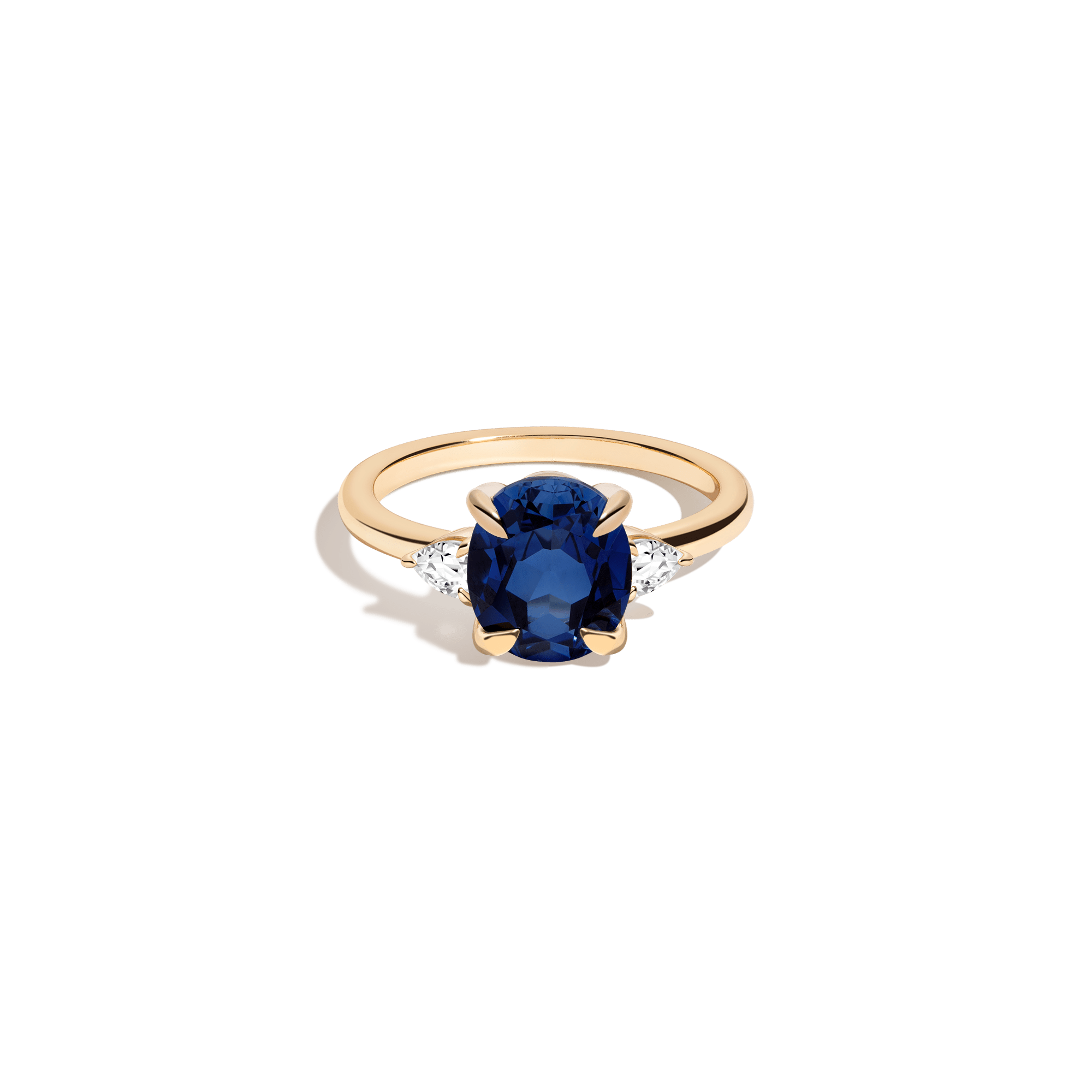 Shop Aurate New York Oval Gemstone Cocktail Ring In Rose