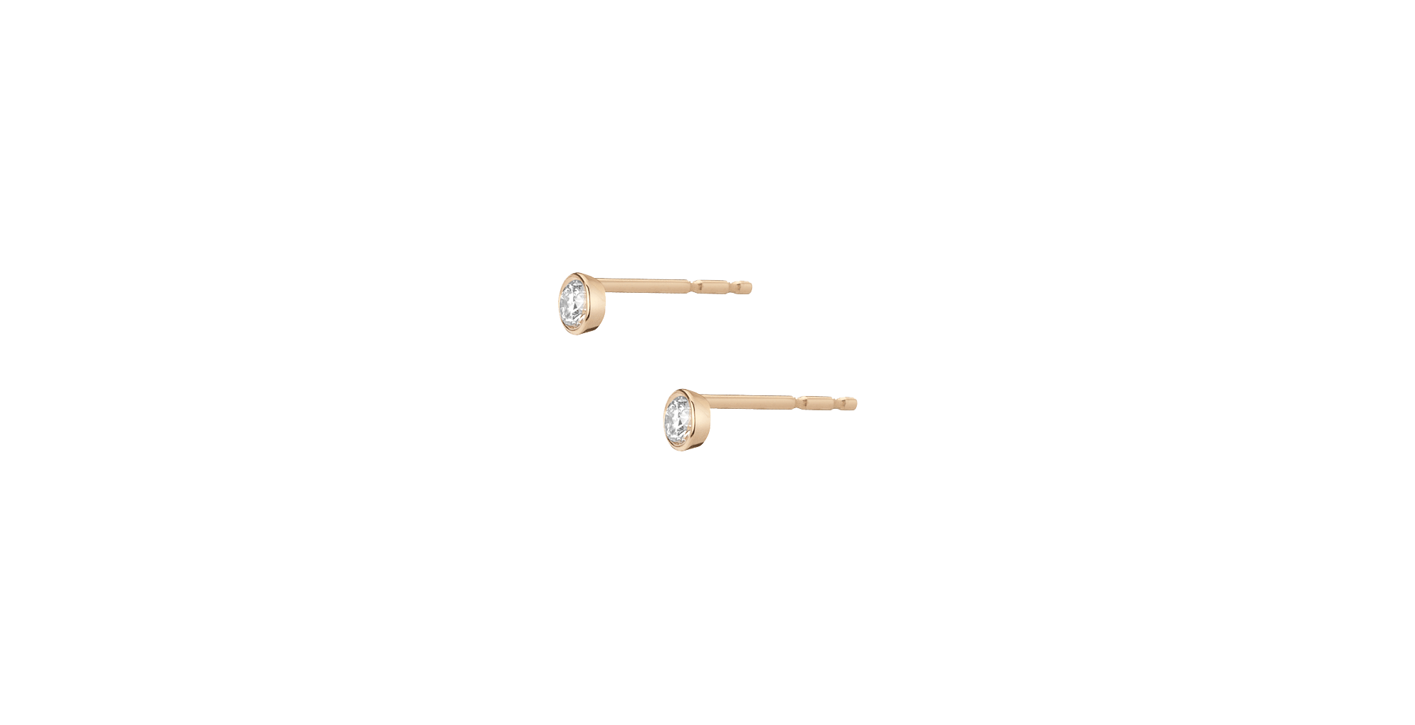 AUrate Mini Bezel Studs