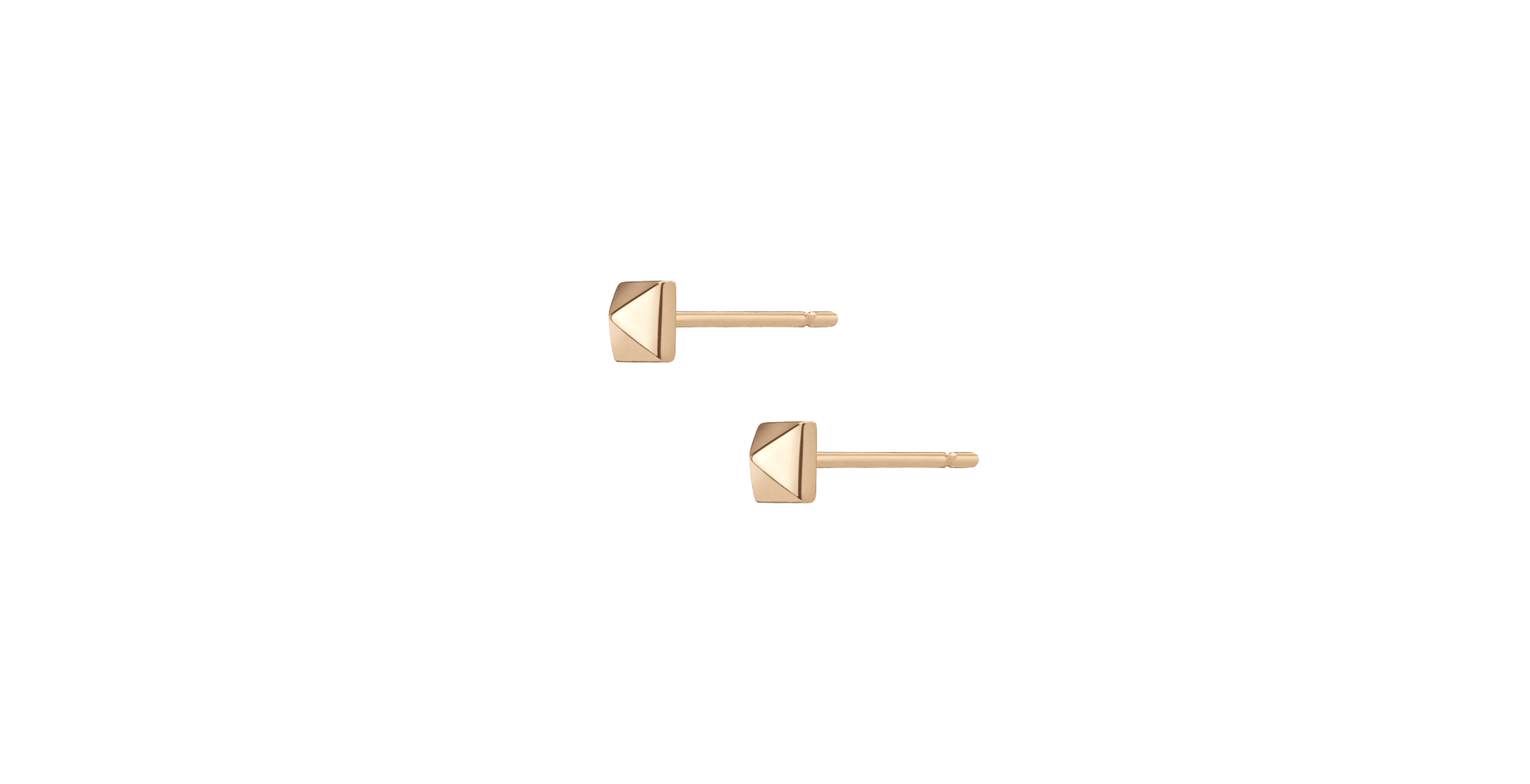 AUrate Mini Pyramid Studs