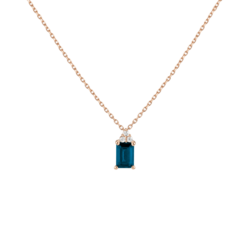 Vintage Emerald Cut Necklace