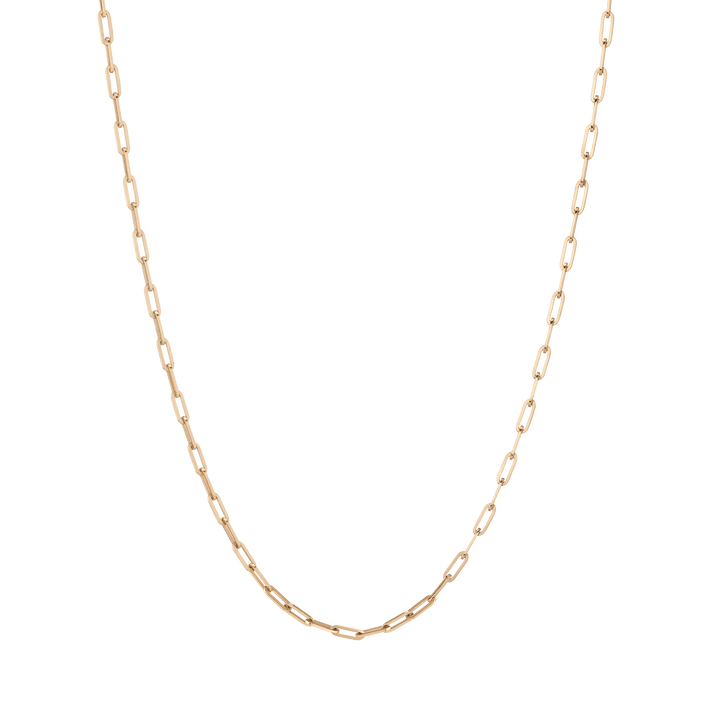 JOULE SHOP 14K Real Solid Gold Rope Chain Necklaces for Women and Men Gold  Link Chain Necklace Women 14 Karat Gold Necklaces Handmade Gold Chain (3mm  18 Inches) | Amazon.com