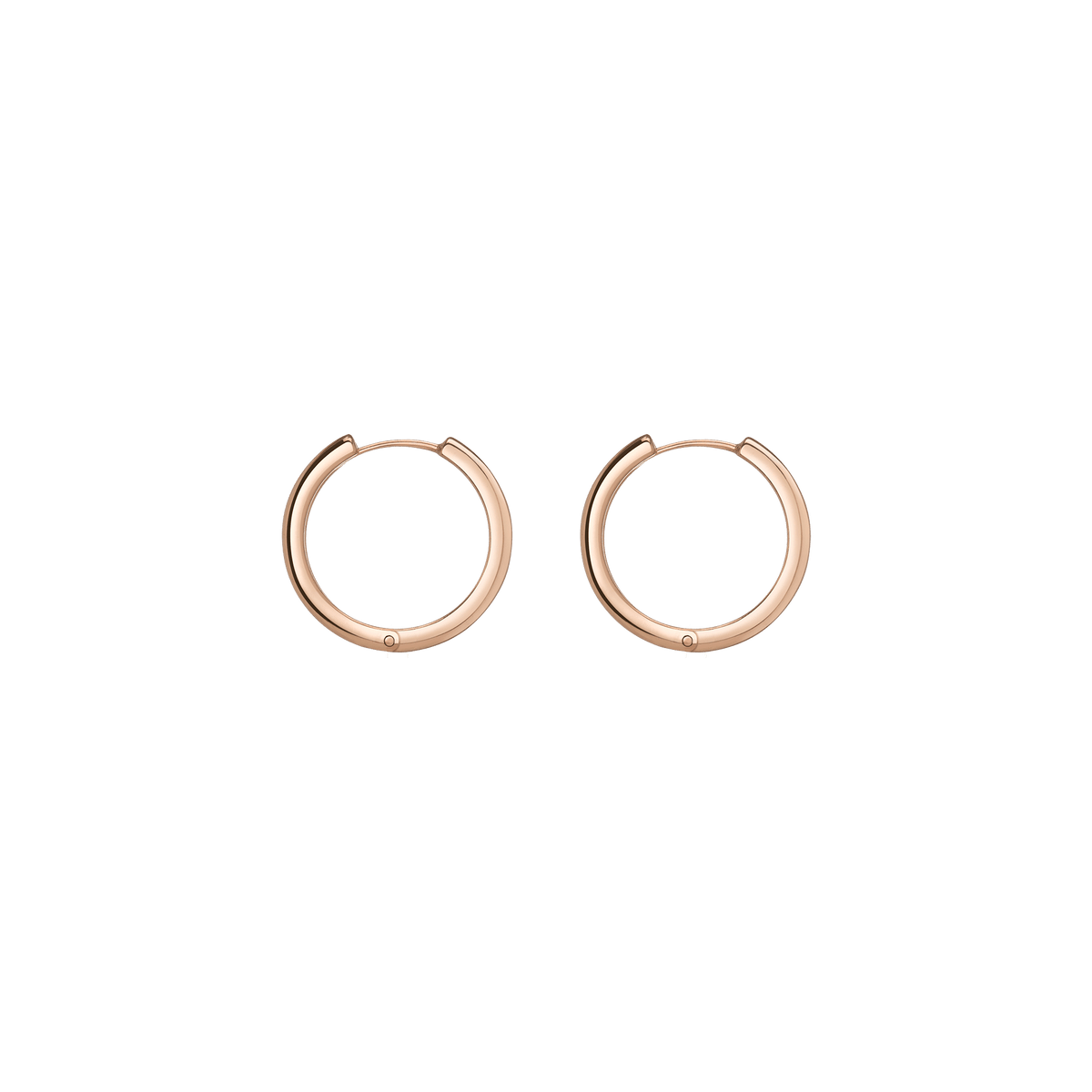 AURATE X KERRY: Lioness Gold Hoop Earrings