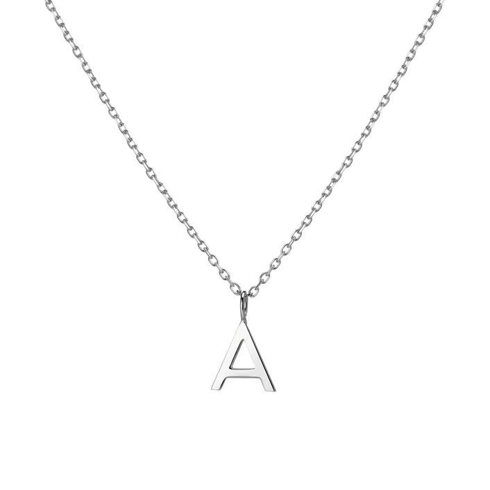 Aurate New York Classic Gold Letter Necklace