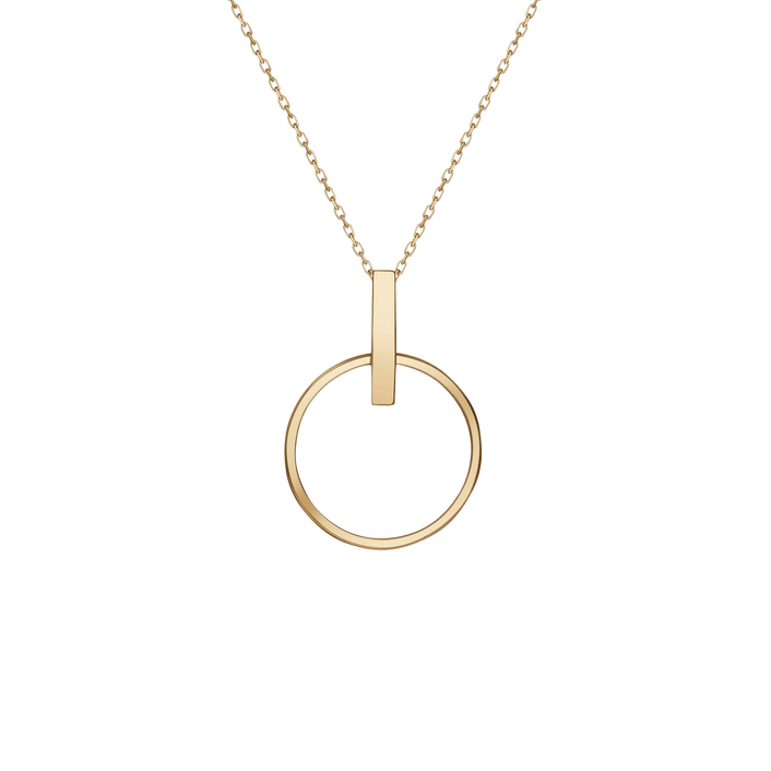 Aurate New York Large Gold Figaro Chain Necklace, Vermeil White Gold, Size 22in