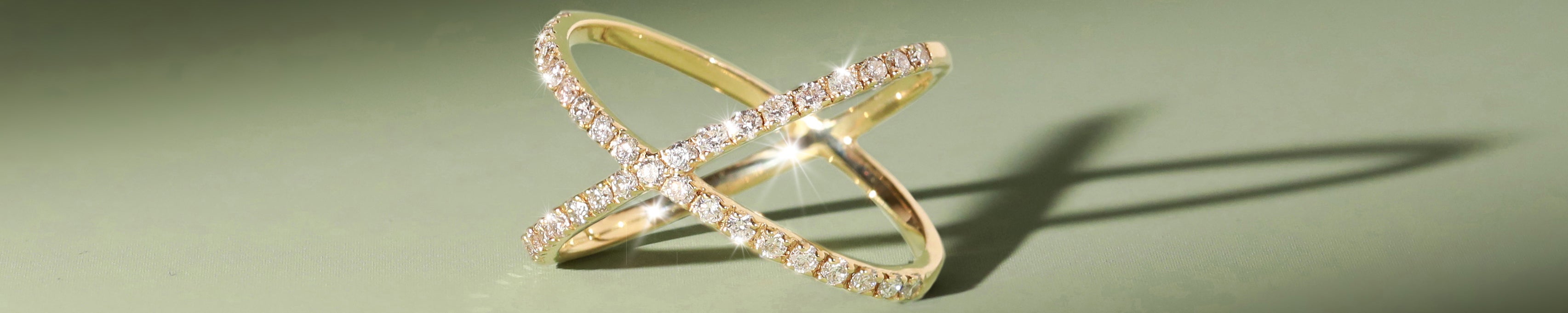 Gold Diamond Rings