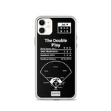 Greatest Giants Plays iPhone Case: The Double Play (2014)