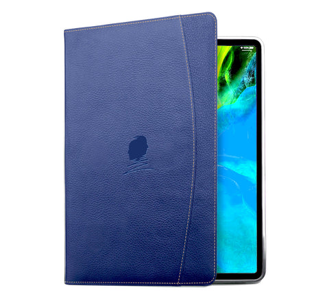 Personalized distressed leather iPad cover case for iPad Pro 9.7 11 12.9  Leather iPad portfolio case for 2019 iPad Air 10.5 inch
