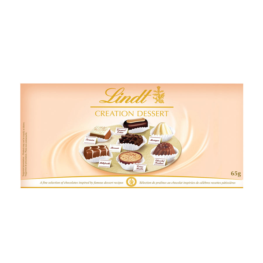 Lindt Creation Dessert Assorted Chocolate Box 65g Lindt Chocolate Canada 4006
