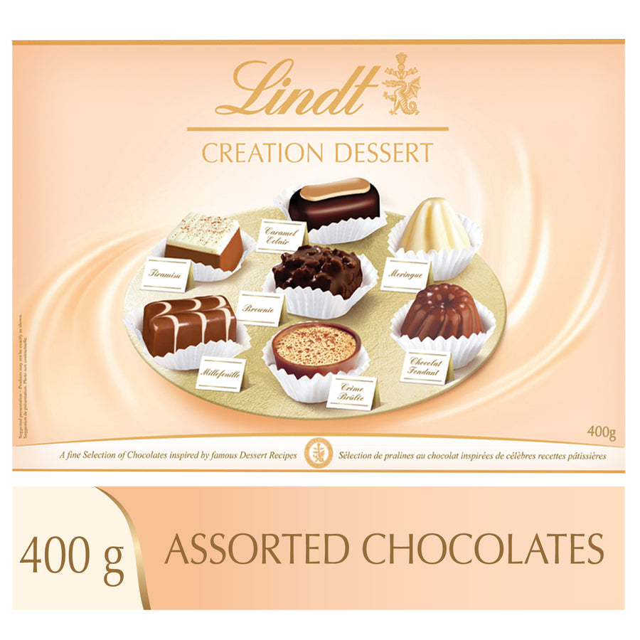 Lindt Creation Dessert Assorted Chocolate Box 400g Lindt Chocolate Canada 9574