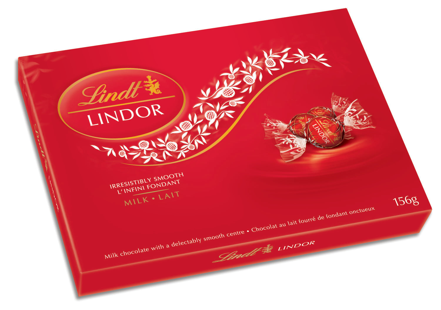 Lindt Lindor Milk Chocolate Truffles Box156g Lindt Chocolate Canada 0019