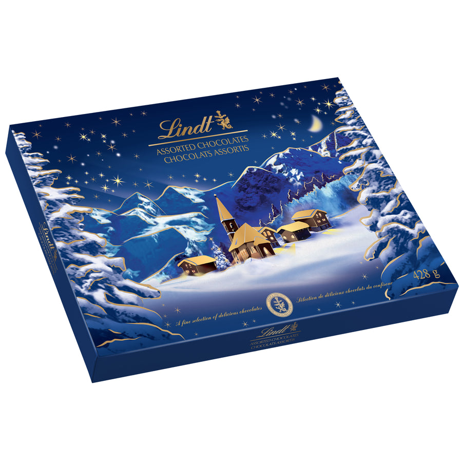 Lindt Alpine Christmas Village Assorted Chocolate Box 469g Delivery O Lindt Chocolate Canada 2934