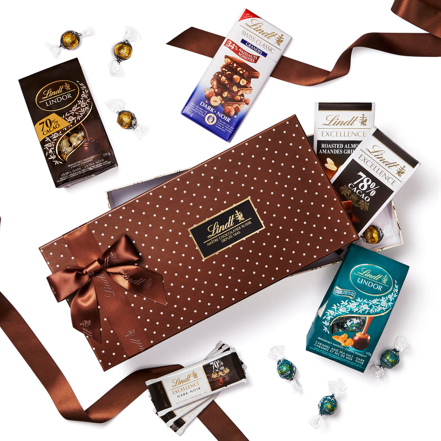 Lindt World of Dark Chocolate Gift Box 755g (Delivery Only