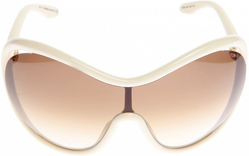 Tom Ford Grant Sunglasses FT0267 25F White Women's Ivory Oversize Oval –  Johnny Boy