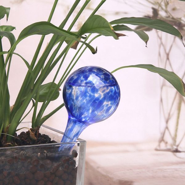 6PCS Self Arrosage Plante Ampoule Faux Verre Eau Globe Intérieur