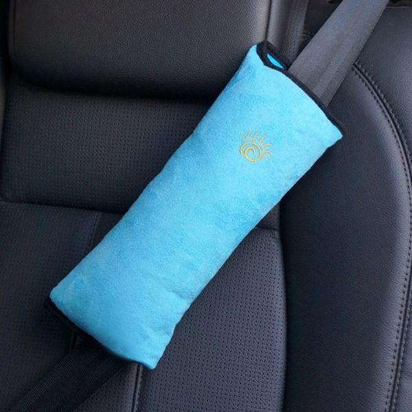 Coussin de ceinture de sécurité pour enfant, oreiller de voiture pour  enfants, ceinture de sécurité pour enfant de voiture protéger le cou,  coussin de ceinture de sécurité de haute qualité (gris)