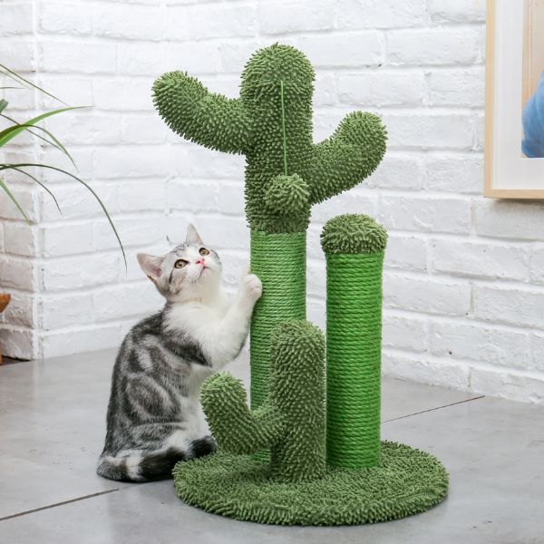 Arbre à chat en forme de Cactus