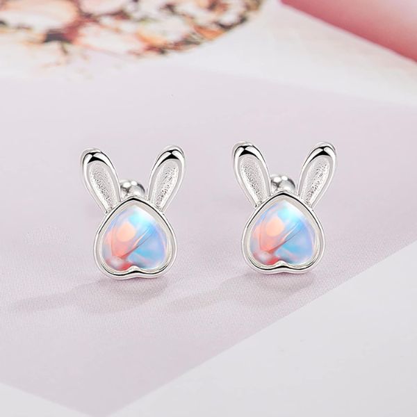 Boucles D'oreilles En pierre de lune