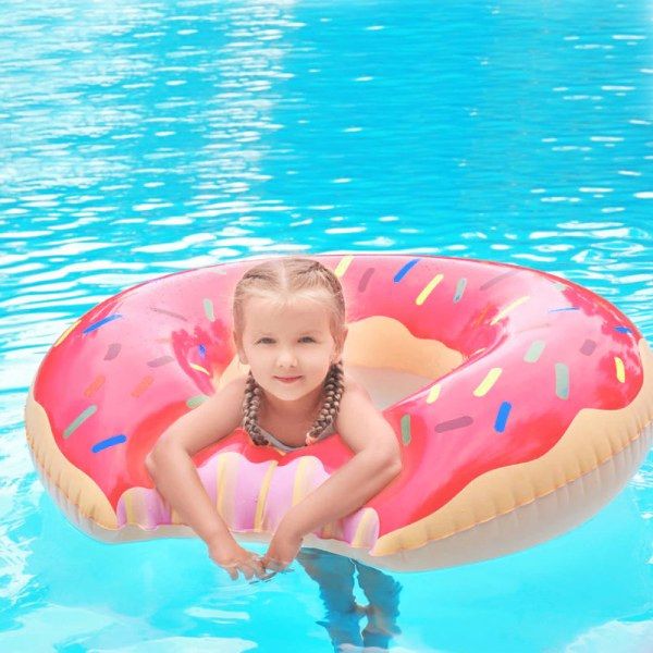 Bouée donuts piscine