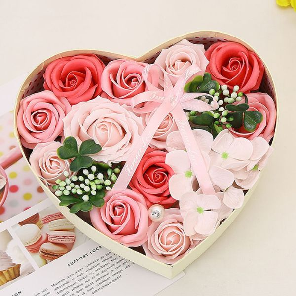 Bouquet de rose en cœur – Fit Super-Humain