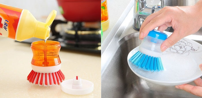 Sonim- Brosse avec Réservoir Liquide Vaisselle – MISSOV