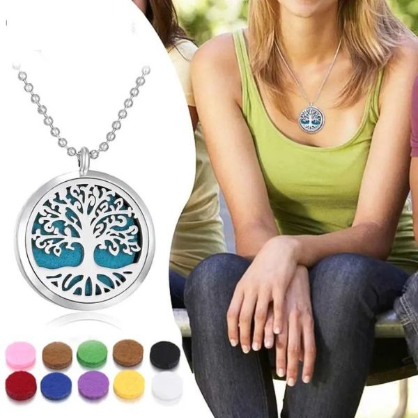 Collier diffuseur huile essentielle